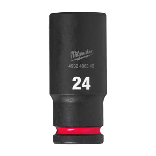 MILWAUKEE 24 x 78 mm SHOCKWAVE Schlagnuss 1/2" lang