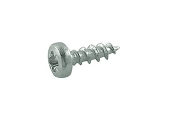 HETTICH Spanplattenschraube Panhead, ø 4 x 12, Edelstahl, 9338472