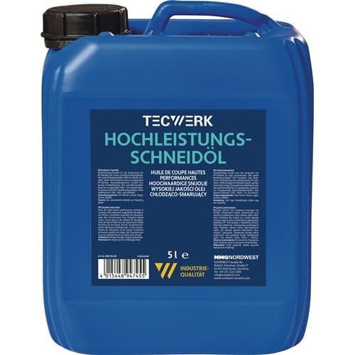 TECWERK Hochleistungsschneidöl 5l Kanister TECWERK