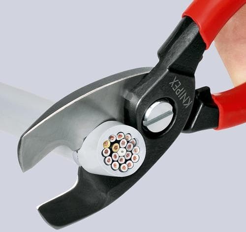 KNIPEX Kabelschere L.200mm Comfort-Griff KNIPEX