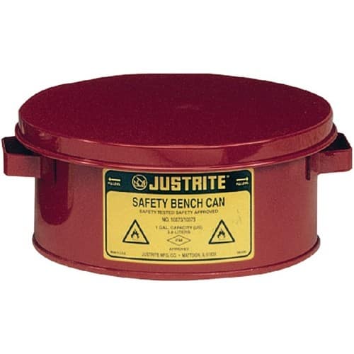 JUSTRITE Tränkbehälter 4,0l Stahlbl.D238xH114mm JUSTRITE