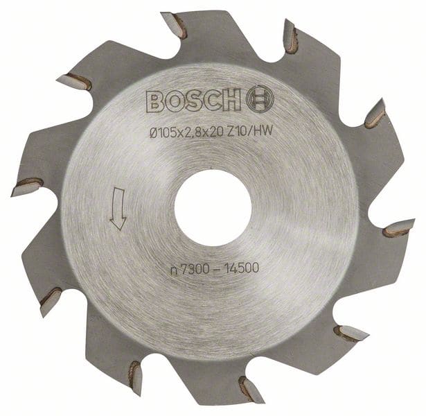 BOSCH Scheibenfräser, 10, 20 mm, 2,8 mm