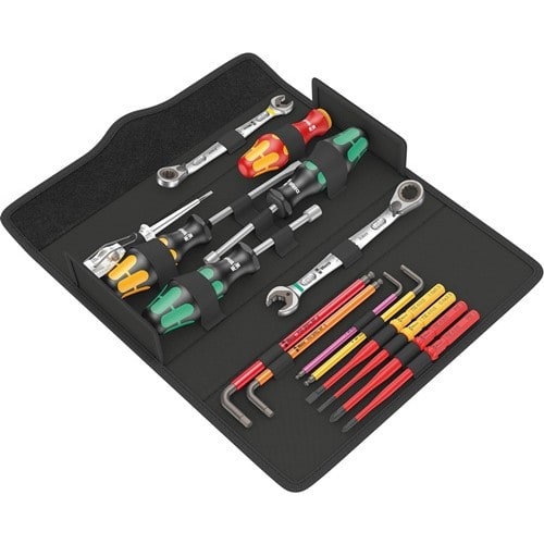 WERA Werkzeugset KK SH 2 15tlg.f.Sanitär- u.Heizungsinstallationen WERA