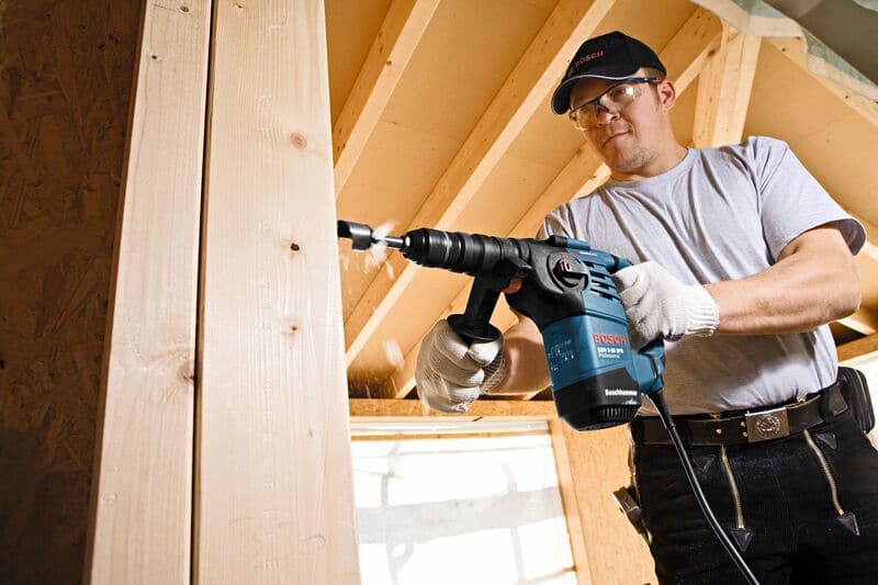 BOSCH Bohrhammer mit SDS plus GBH 3-28 DRE, Handwerkerkoffer