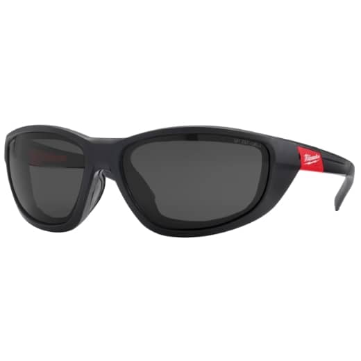 MILWAUKEE getönt, mit abnehmbarer Schaumstoffauflage Premium Schutzbrille