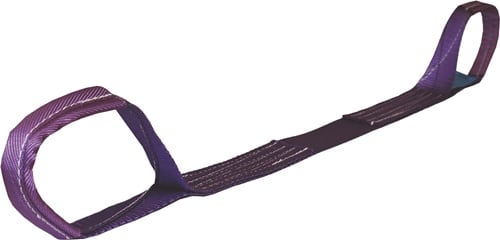TECWERK Hebeband DIN EN 1492-1 L.3m violett Tragf.einf.1000kg TECWERK