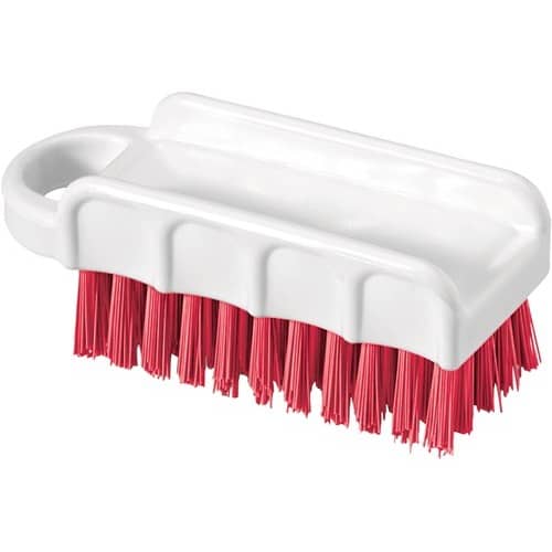 HACCP-Nagelbürste L.155mm Borstenstärke 0,50mm rot
