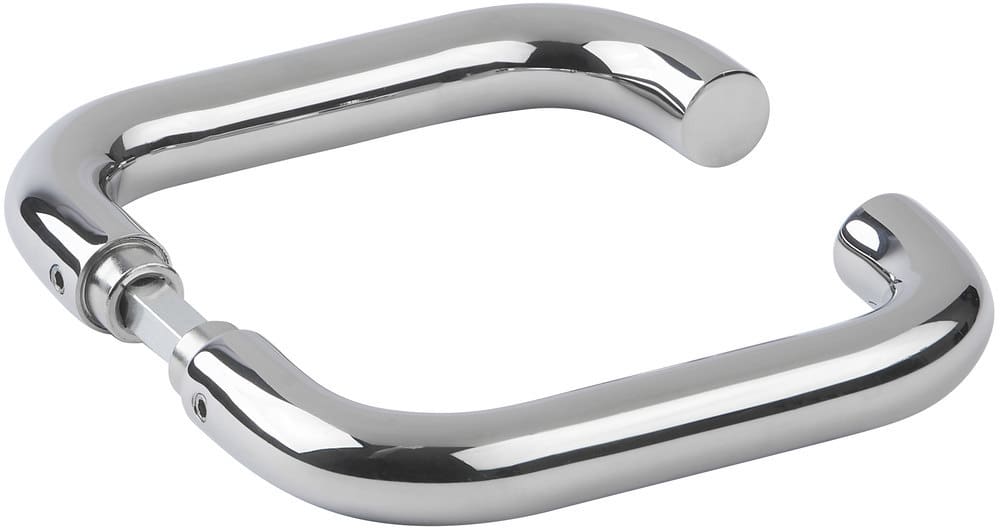 HERMAT Türdrückerpaar BASIC 01 1801, Edelstahl