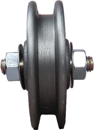 HBS-BETZ Schiebetorrolle 120mm STA verz.100kg 11/13mm HBS-BETZ