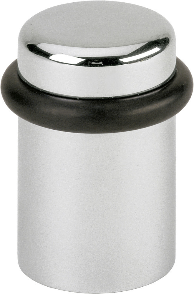 HOPPE® Bodentürstopper M498, Messing - verchromt silberfarben
