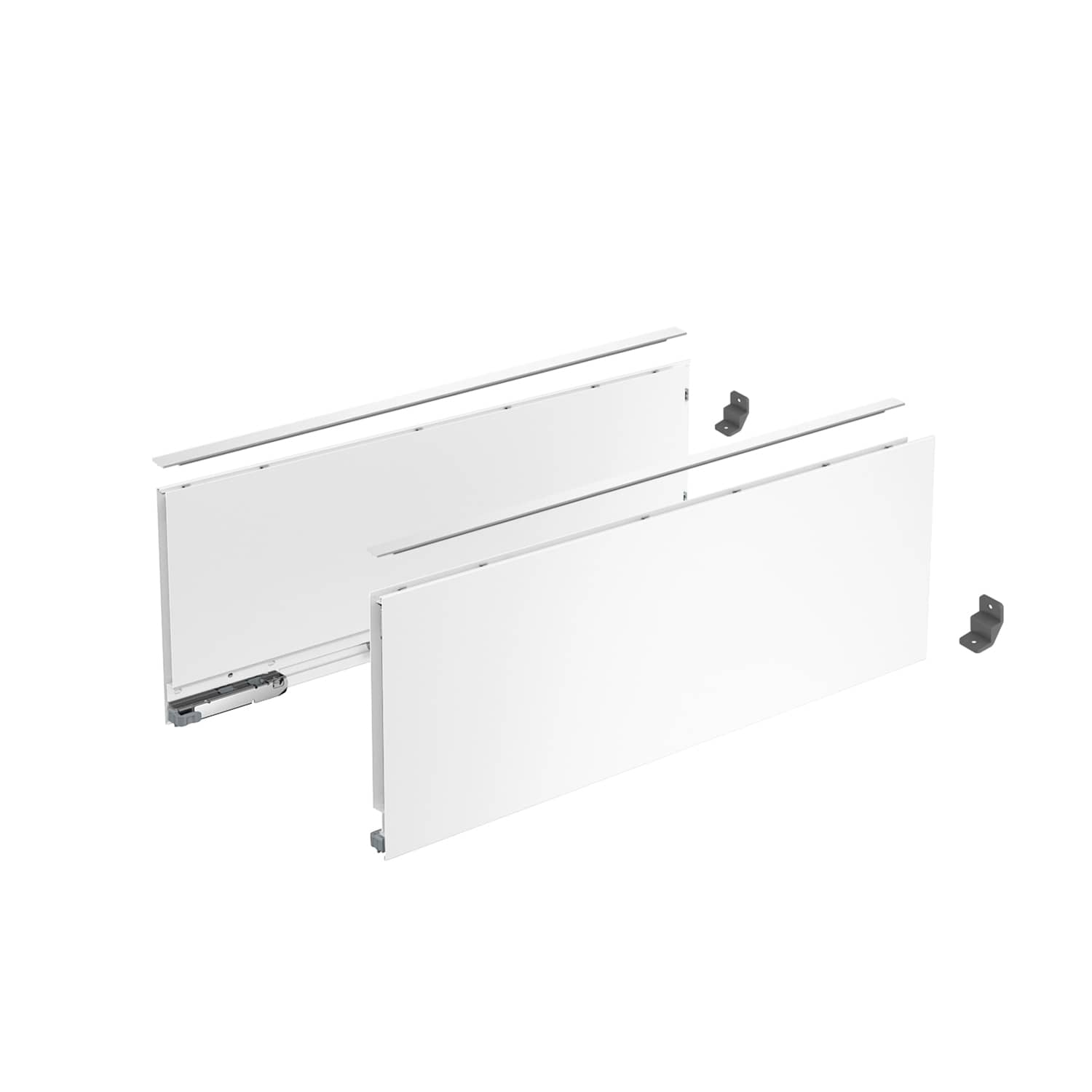 HETTICH AvanTech YOU Set Zarge, Höhe 187 mm x NL 500 mm, weiß, links und rechts, 9353406