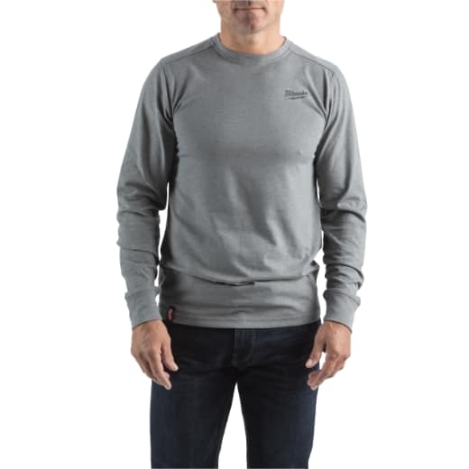 MILWAUKEE Hybrid-Langarm-Shirt grau HTLSGR-XL