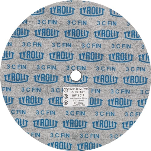 TYROLIT Kompaktscheibe PREMIUM Ø152xB25x12,7mm Form 1 VL UW UW 2 FEIN