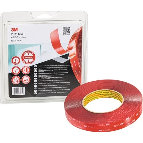3M Montageband VHB Tape 4910F transp.L.11m B.19mm Rl.3M