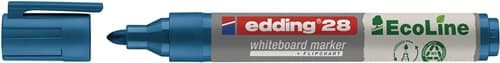 EDDING Whiteboardmarker 28 EcoLine blau Strich-B.1,5-3mm Rundspitze EDDING