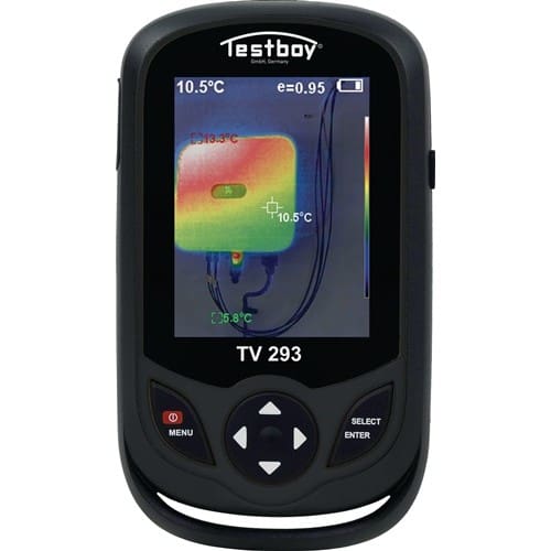 TESTBOY Wärmebildkamera TV 293 3,2Zoll Farb-LC-Display 220x160 Bildpunkte