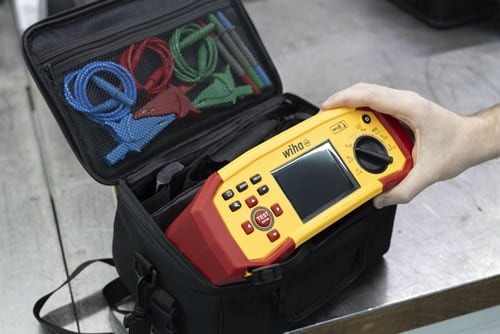 WIHA Installationstester-Set MFT one Bag EU Prüfung ortsfester Anlagen WIHA