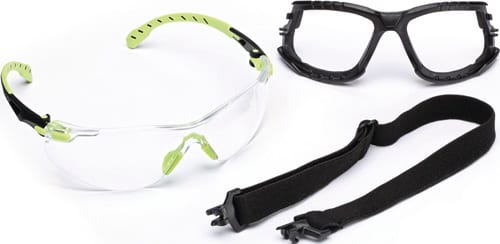 3M Schutzbrille Solus™ 1000-Set EN 166,EN 170 Bügel grün,Scheibe klar PC 3M