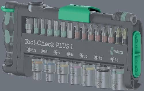 WERA Werkzeugsatz Tool-Check Combi 1 40-tlg.WERA
