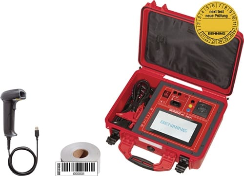 Gerätetester ST 760+ Set aktive/passive Prüfung/auch Schweißgerät 1 Set BENNING