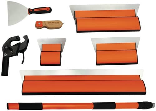 MONDELIN Trockenbauset f.Gipskarton,Spachtelung Maler & Trockenbauer 8-Teilig MONDELIN