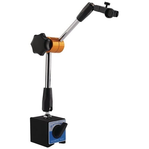 TECWERK Magnetmessstativ R.300mm Gesamt-H.380mm Haftkraft 600N TECWERK