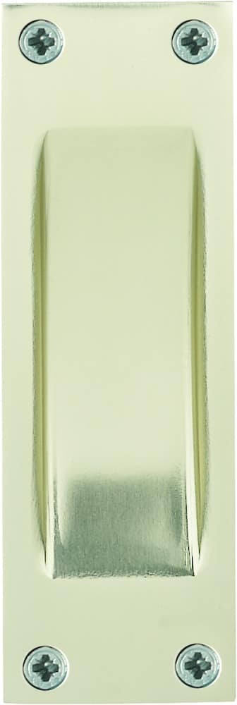 HOPPE   421P - ungelocht - Aluminium - eckig - neusilberfarben