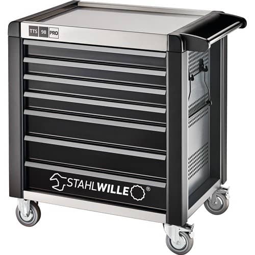 STAHLWILLE Werkstattwagen 98/7 PRO B651xT1001xH1020mm 1400kg 7 Schubl.