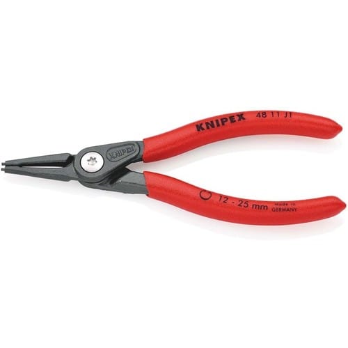 KNIPEX Präzisionssicherungsringzange J 1 f.Bohrungen D.12-25mm L.140mm KNIPEX