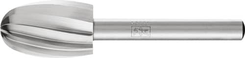 PFERD TOOLS Frässtift O1625 D.16mm Kopf-L.25mm Schaft-D.6mm HSS Verz.ALU PFERD
