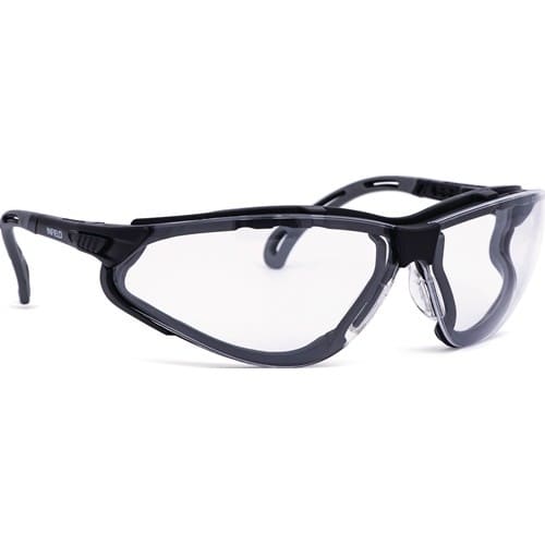 INFIELD SAFETY Schutzbrille Terminator Xtra EN 166 Fassung:schwarz Scheibe:klar PC INFIELD SAFE
