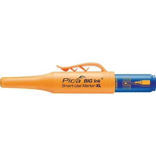 PICA Permanentmarker BIG INK SMART-USE-MARKER XL blau Strich-B.2-4mm Rundspitze