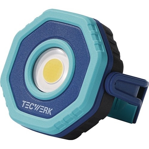 TECWERK LED-Akkuhandleuchte 3,7V 2600 mAh Li-Ion 7 W 100-800 lm Ladezeit 4 h TECWERK