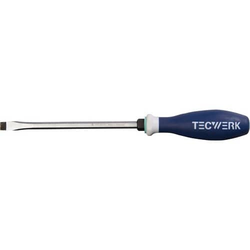 TECWERK Schraubendreher Schneiden-B.10mm Klingen-L.175mm 3K-Griff 6-KT.-Kl./Ans.TECWERK