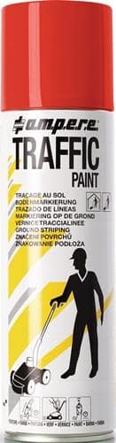 AMPERE Bodenmarkierspray TRAFFIC PAINT® 500ml rot AMPERE