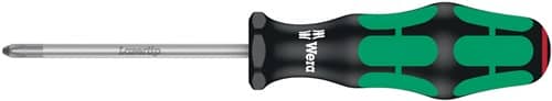 WERA Schraubendreher 350 PH Gr.PH 1 Klingen-L.80mm 2K-Griff Rundkl.WERA