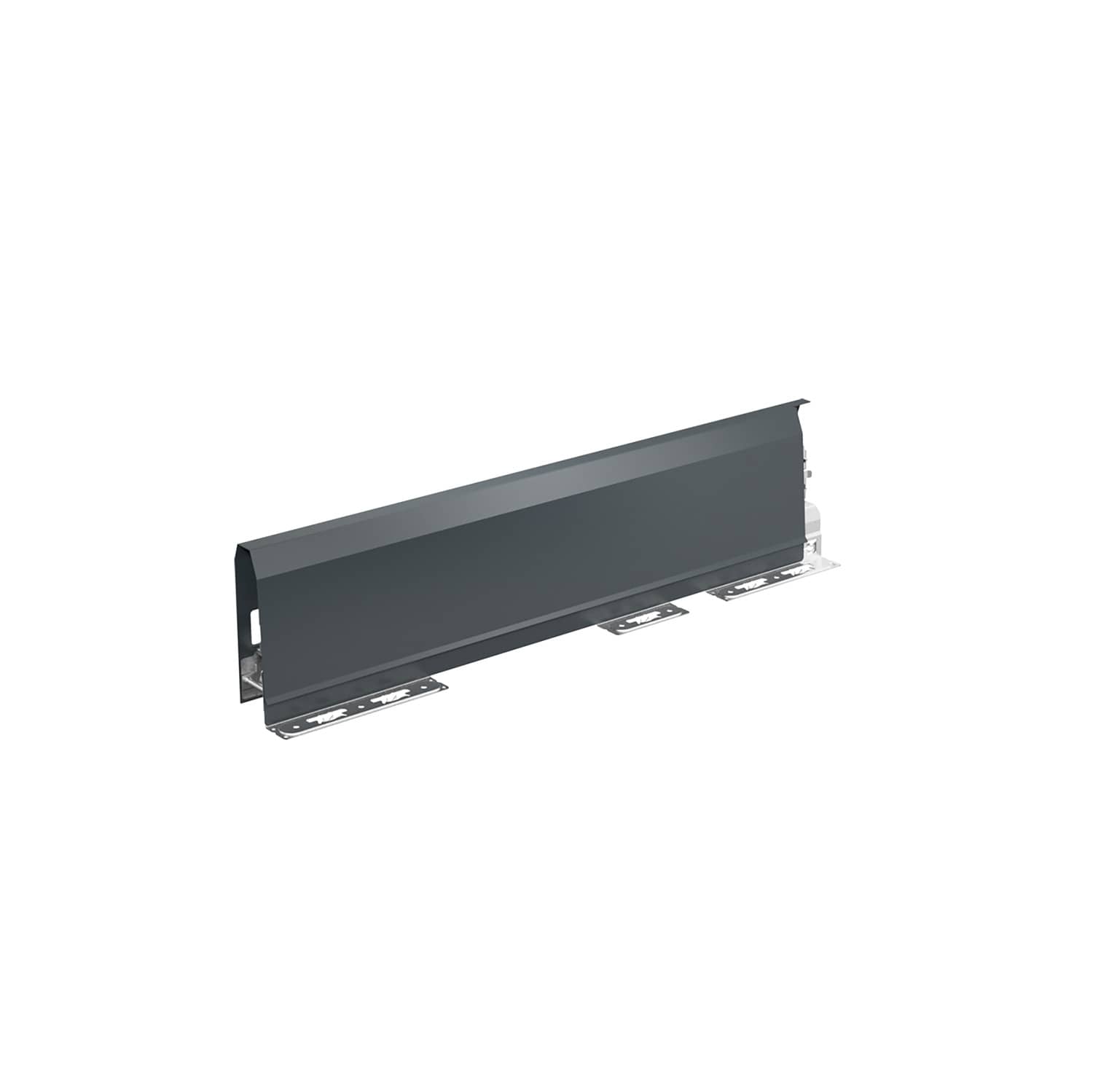 HETTICH Zarge ArciTech, 126 mm / 550 mm, anthrazit, links, 9121309