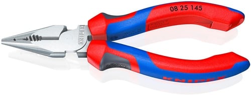 KNIPEX Spitzkombizange L.145mm verchr.Comfort-Griff verchr.KNIPEX