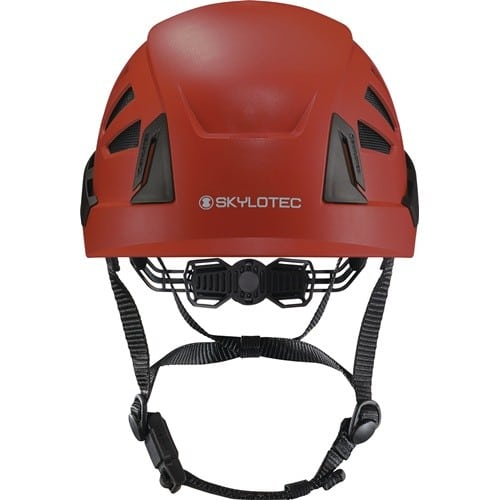 SKYLOTEC Kletterhelm INCEPTOR GRX-MTN rot Polycarbonat/Acrylnitril-Butadien-Styrol
