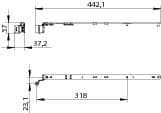 WINKHAUS Schere SH2.T.E.18-13-12, Stahl,