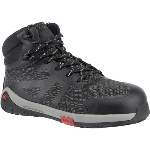 BAAK Sicherheitsstiefel Pegasus Gr.42 W.13 schwarz/grau S3S FO HRO SR ESD EN20345