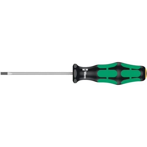 WERA Schraubendreher 335 Schneiden-B.3mm Klingen-L.80mm 2K-Griff Rundkl.WERA
