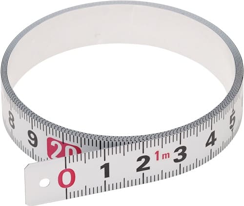 TAJIMA Bandmaß PIT MEASURE L.1m Bandbr.13mm selbstkl.TAJIMA
