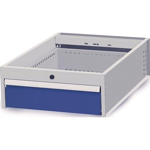 BEDRUNKA+HIRTH Hängeschublade B541xT736xH208mm signalblau Vollauszug f.Werkbank BEDRUNKA+HIRTH