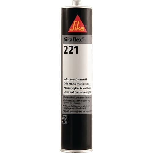SIKA Polyurethandichtstoff Sikaflex®-221 uniweiß 300ml Kartusche SIKA