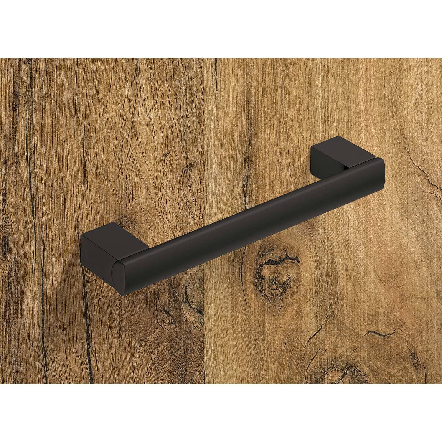 HETTICH Stangengriff Clivia, •–• 416, L 428 mm, B 16 mm, H 36 mm, Schwarz matt, 9265931