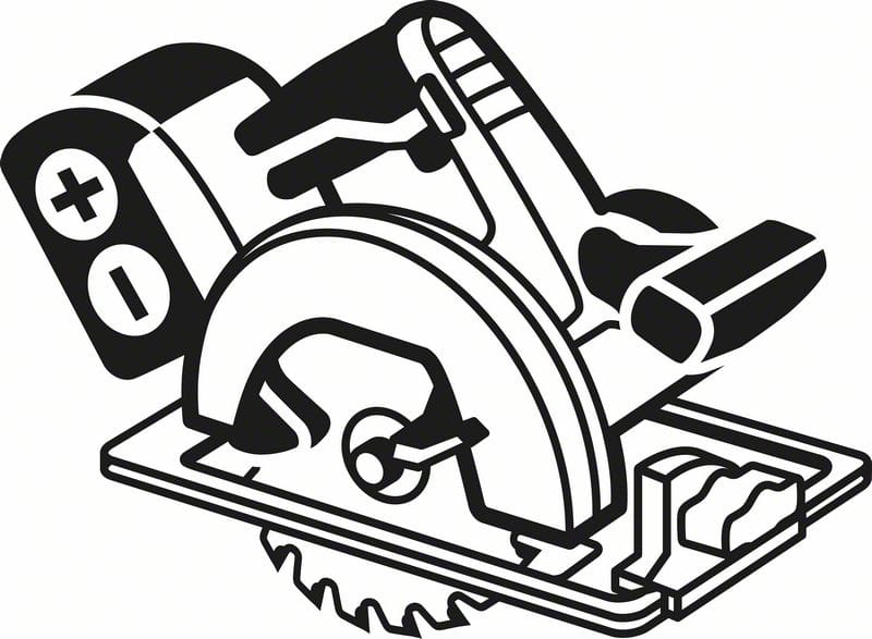 BOSCH Akku-Kreissägeblatt Expert for Wood, 136 x 1,5/1 x 20, 24 Zähne
