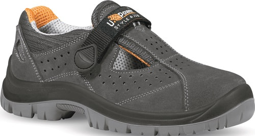 U.POWER Sicherheitssandale MAGIC Gr.44 W.11 grau Leder S1PL FO SR U.POWER