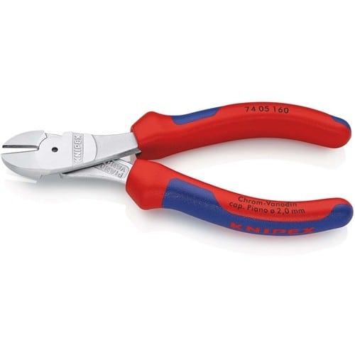 KNIPEX Kraftseitenschneider L.160mm Form 0 2K-Hülle KNIPEX