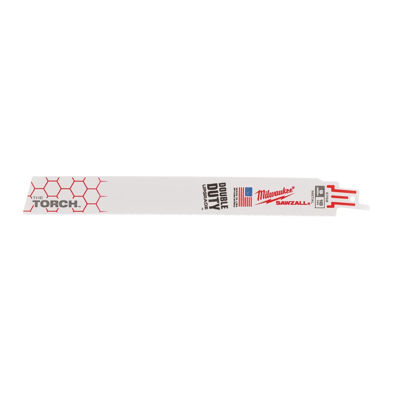 MILWAUKEE 230 x 1,4 mm (18 TPI) Säbelsägeblatt Metall THE TORCH